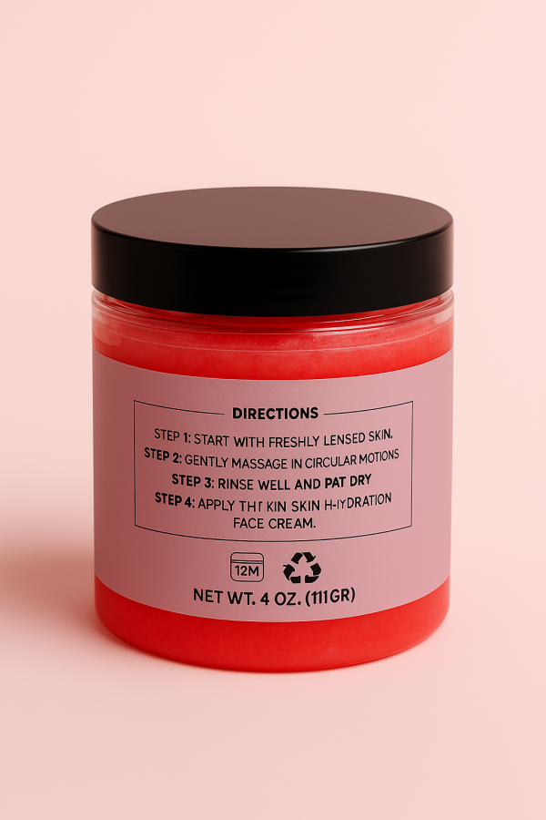 Hydrangea Rose exfoliating -Sugar scrub - Image 3